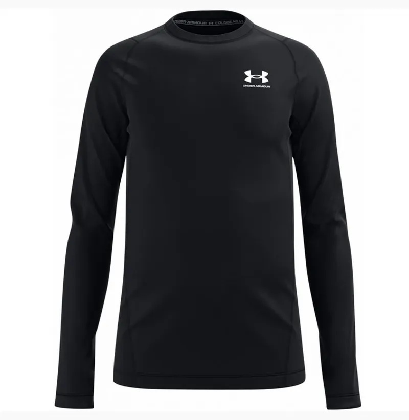 Under Armour Boys ColdGear Long Sleeve Black